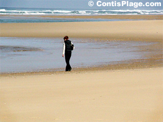 Grandes Marées à Contis Plage