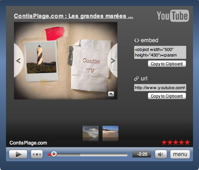 contis TV sur YouTube