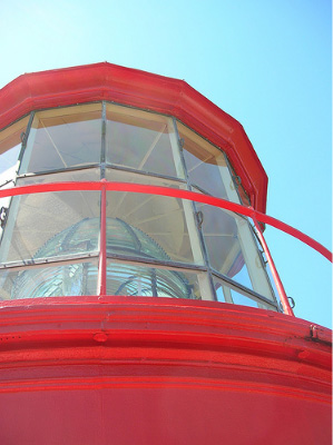 La lentille du phare de St Augustine