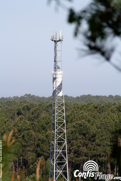 Antenne Bouygues télécom à Contis-Plage