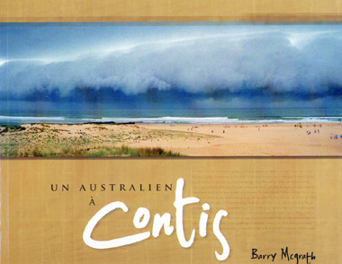 Un Australien à Contis la couverture du livre de Barry Mcgrath