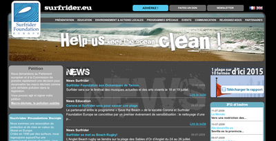 LE site de la Surfrider Foundation