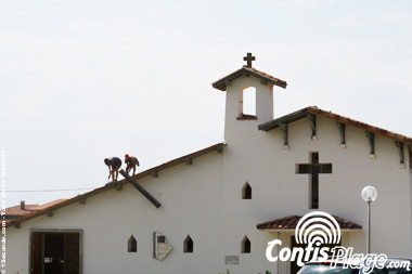 La chapelle de Contis Plage