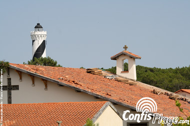 la chapelle de Contis Plage