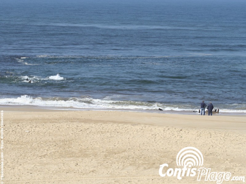 Épave du Renown sur la plage de Contis