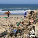 Lendemain de tempête à Contis