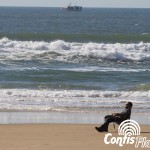 Lendemain de tempête à Contis