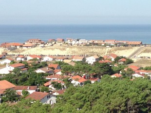 Contis-Plage vue du Phare de Contis