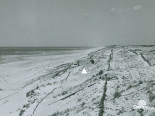 Le poste d'observation Ba02, photographié à Contis le 15/05/1952 (source 8)